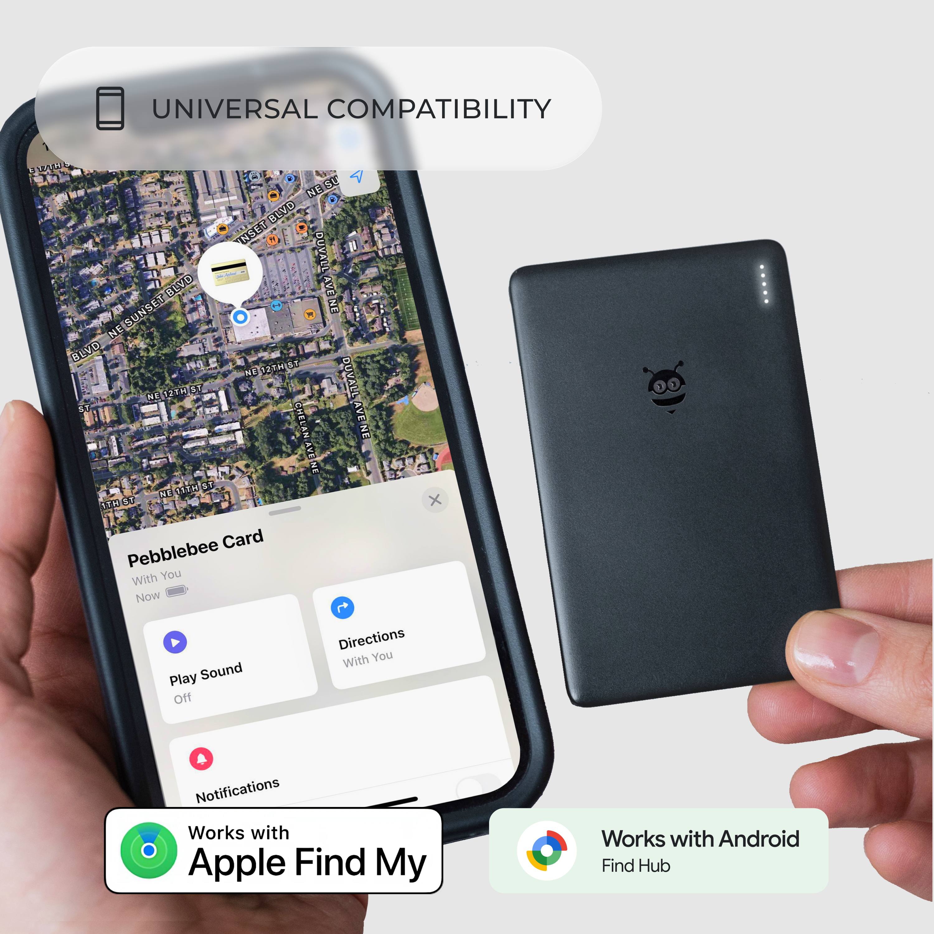 Card Universal - Pebblebee