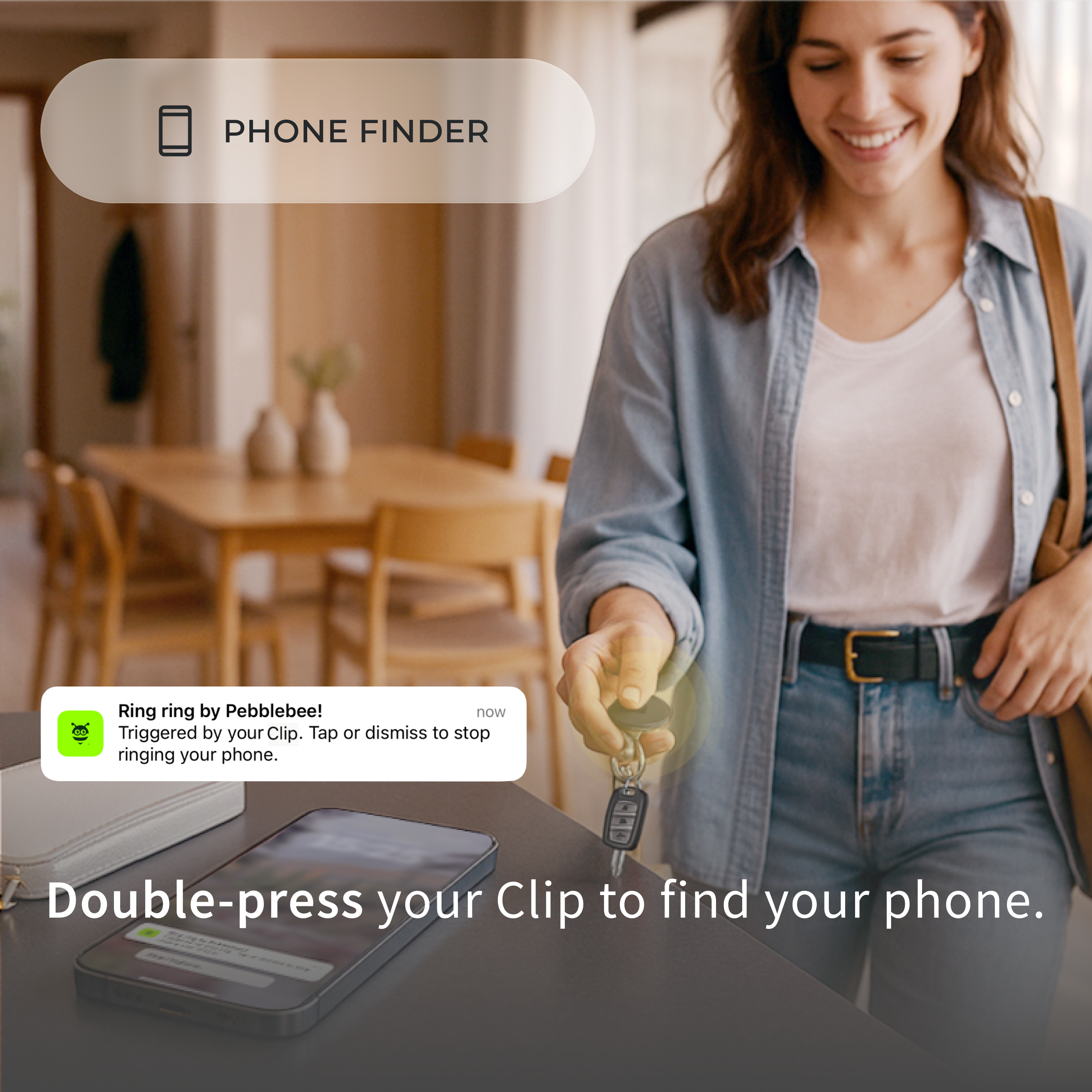 Clip Universal - Pebblebee