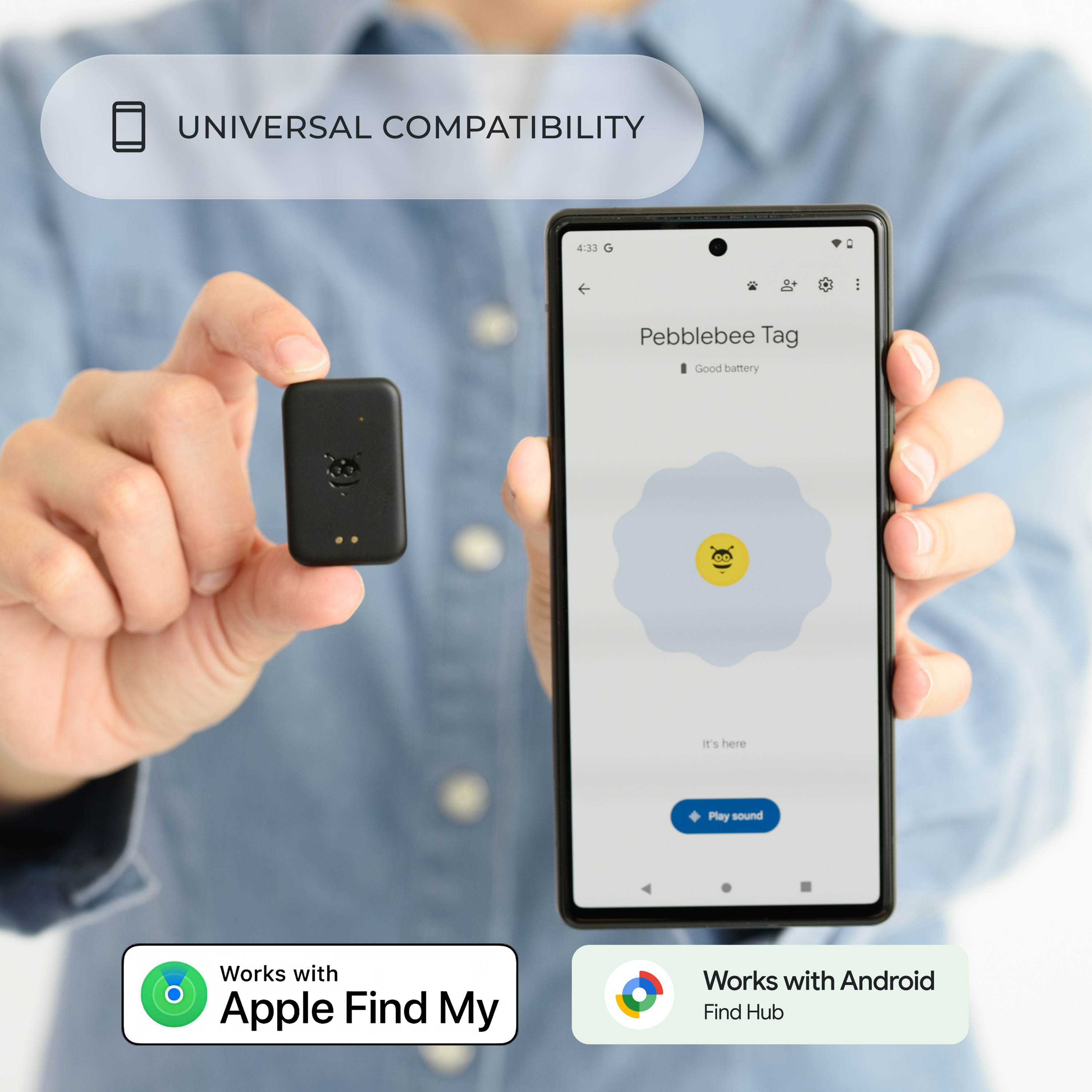 Tag Universal - Pebblebee