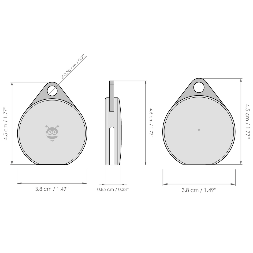 Clip Universal - Pebblebee