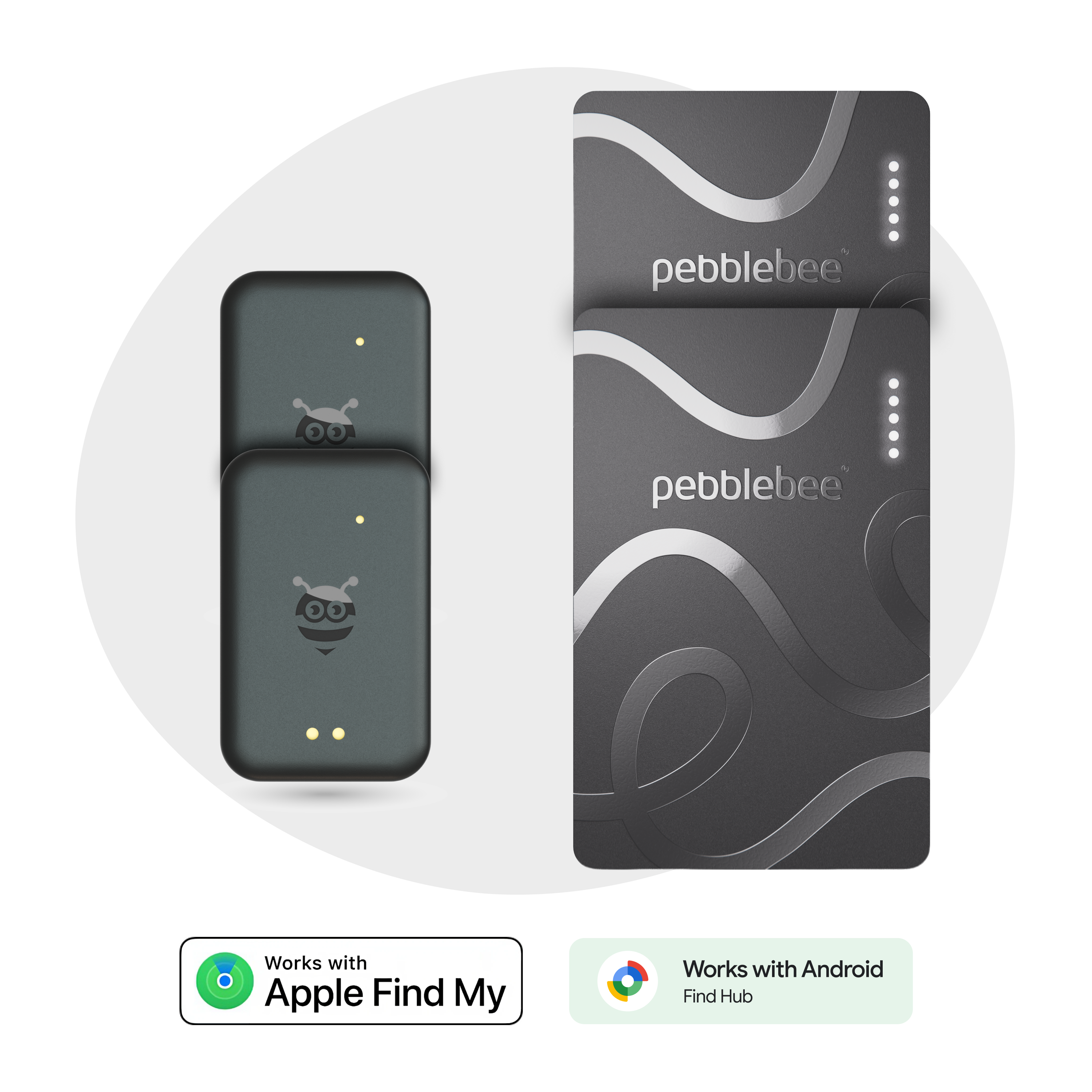 Complete Device Set - Pebblebee