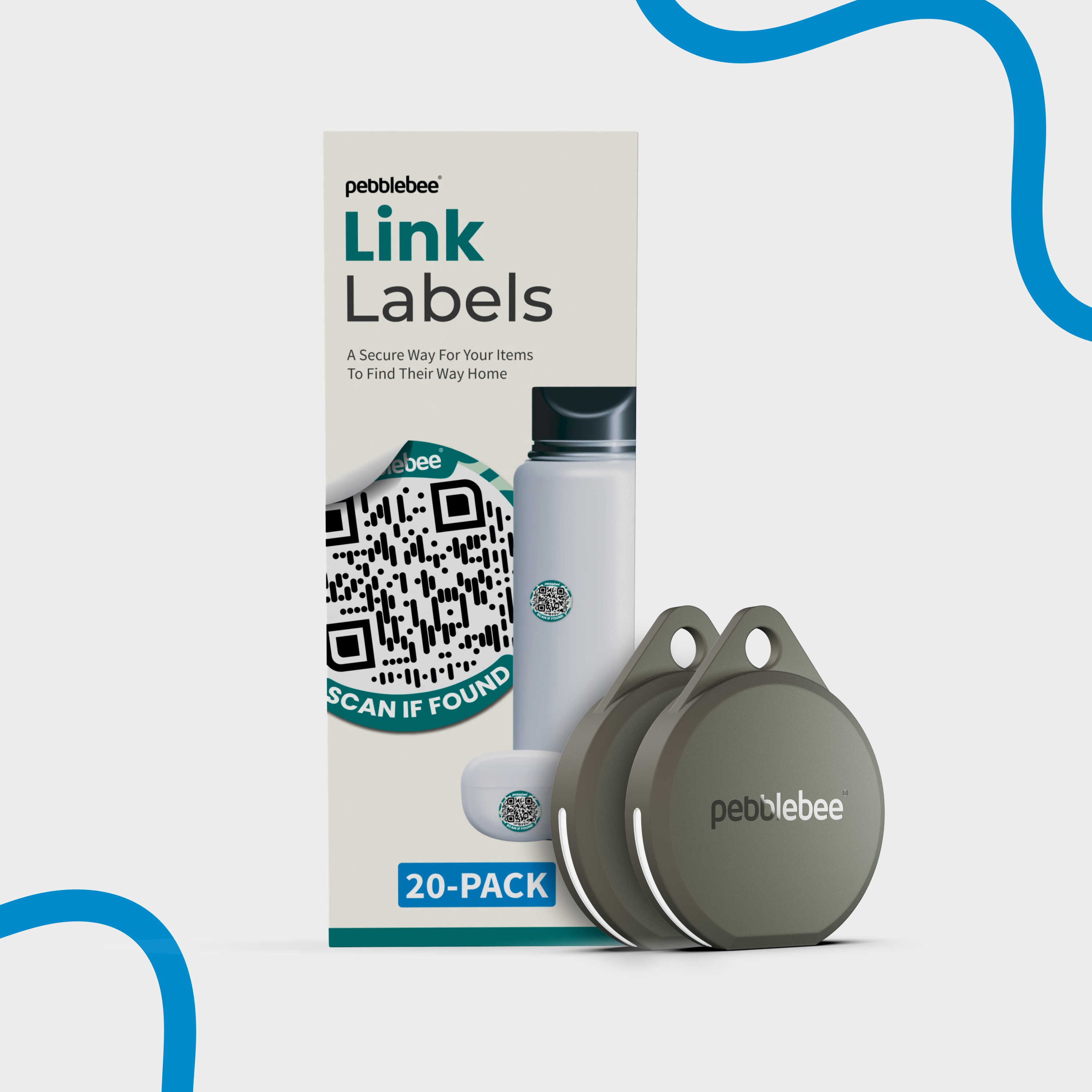 Gadget Label & Track Kit - Pebblebee