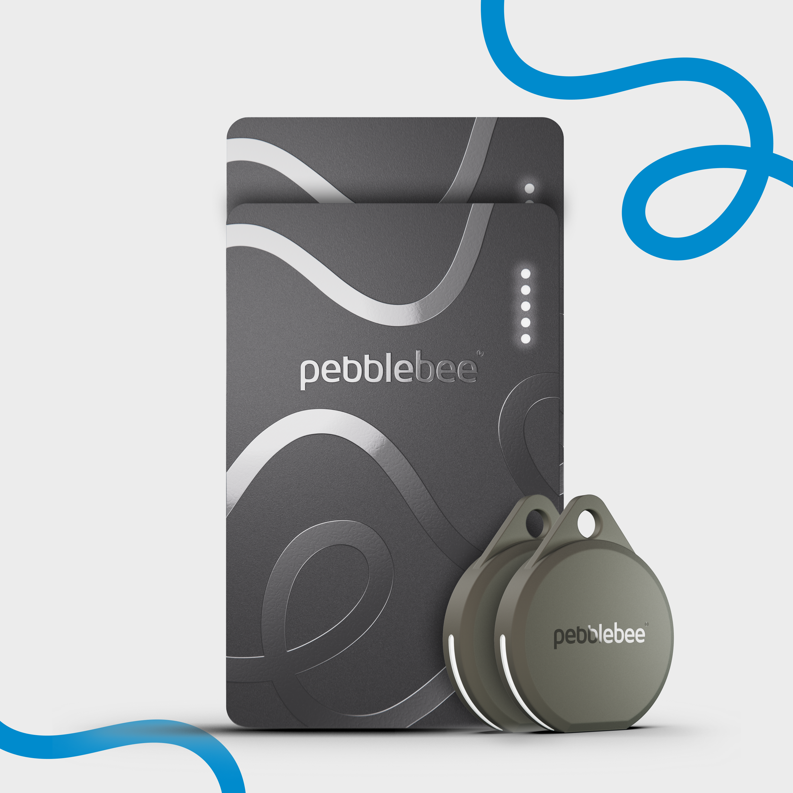 Couples Wallet + Keys Set - Pebblebee