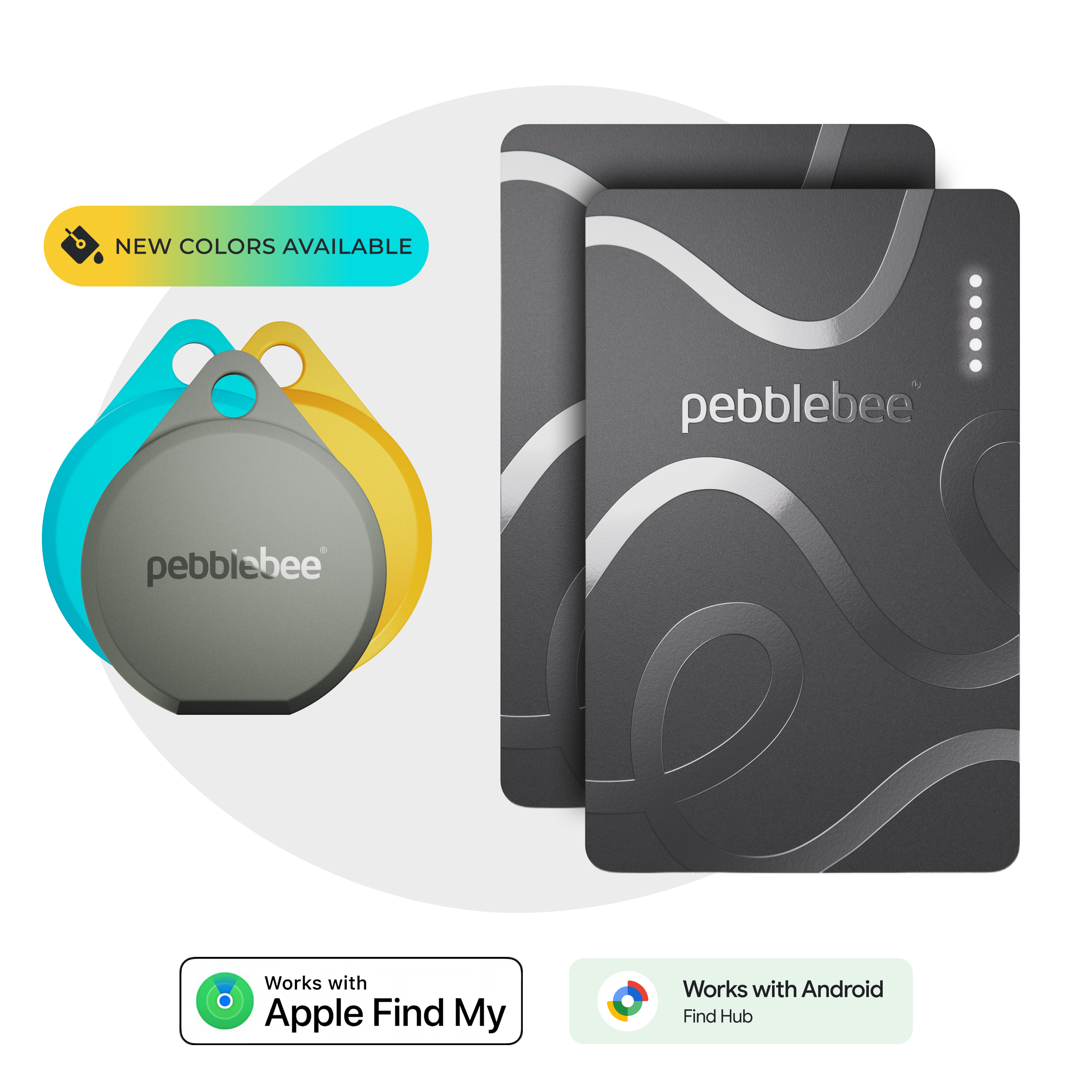 Couples Wallet + Keys Set - Pebblebee