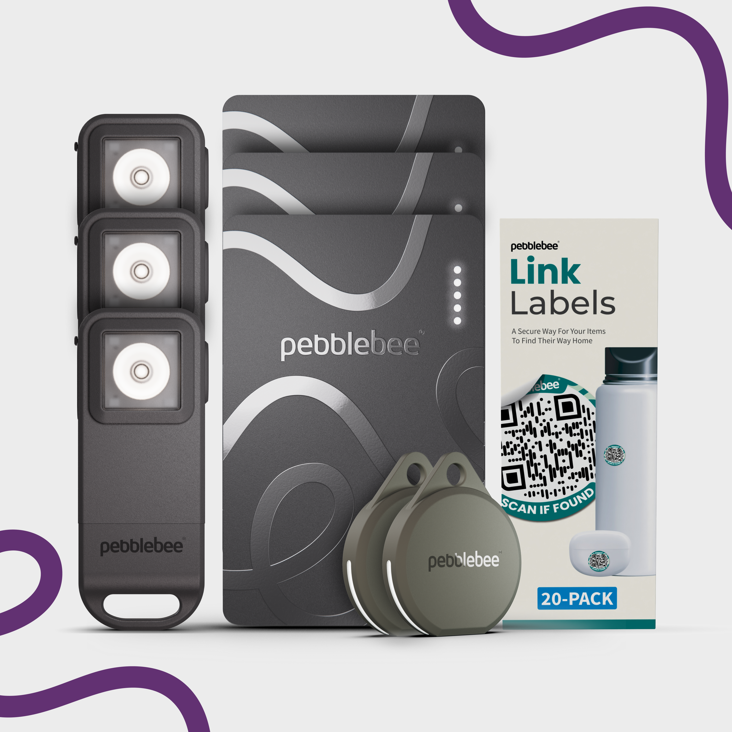 Extended Family Safety Pack - Pebblebee