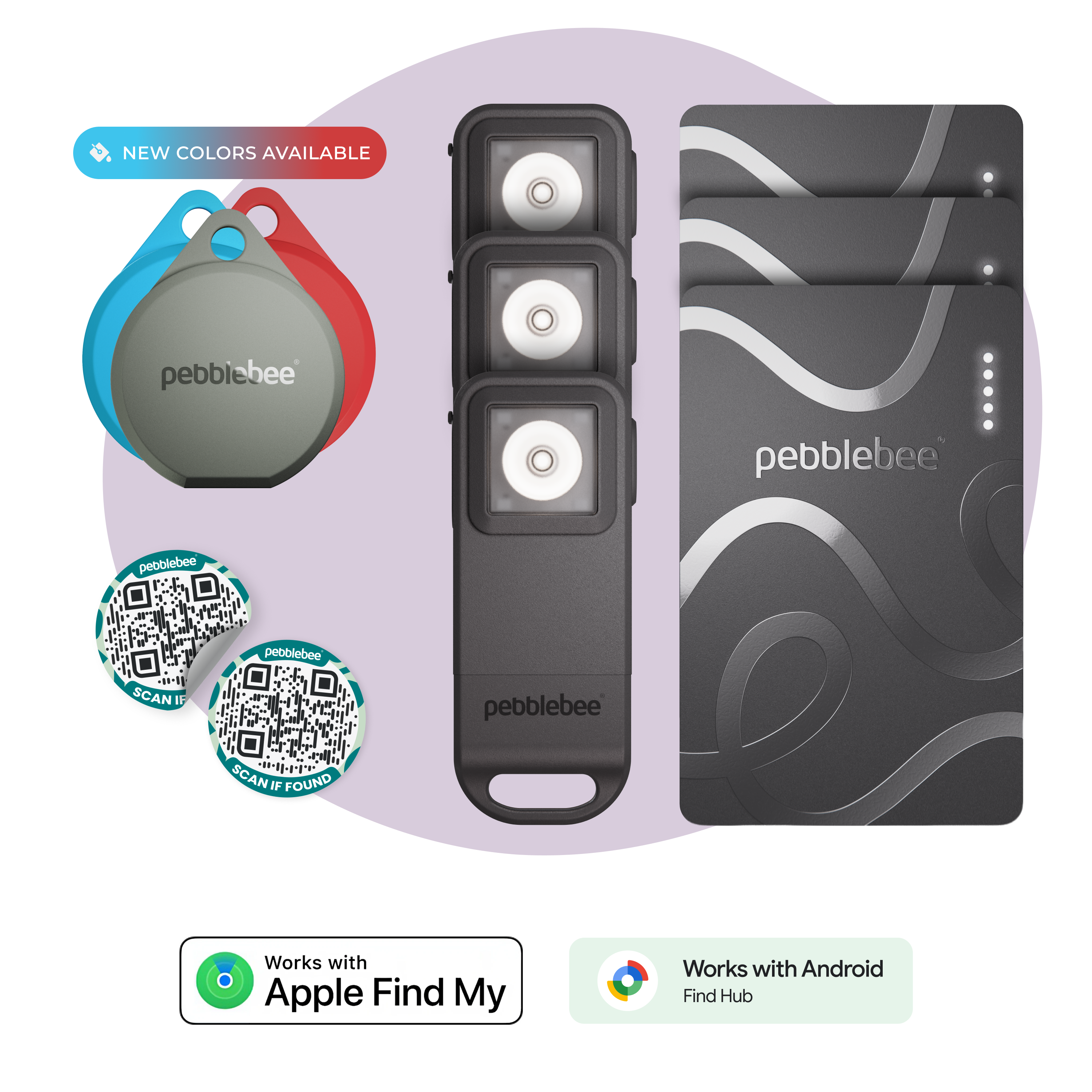 Extended Family Safety Pack - Pebblebee