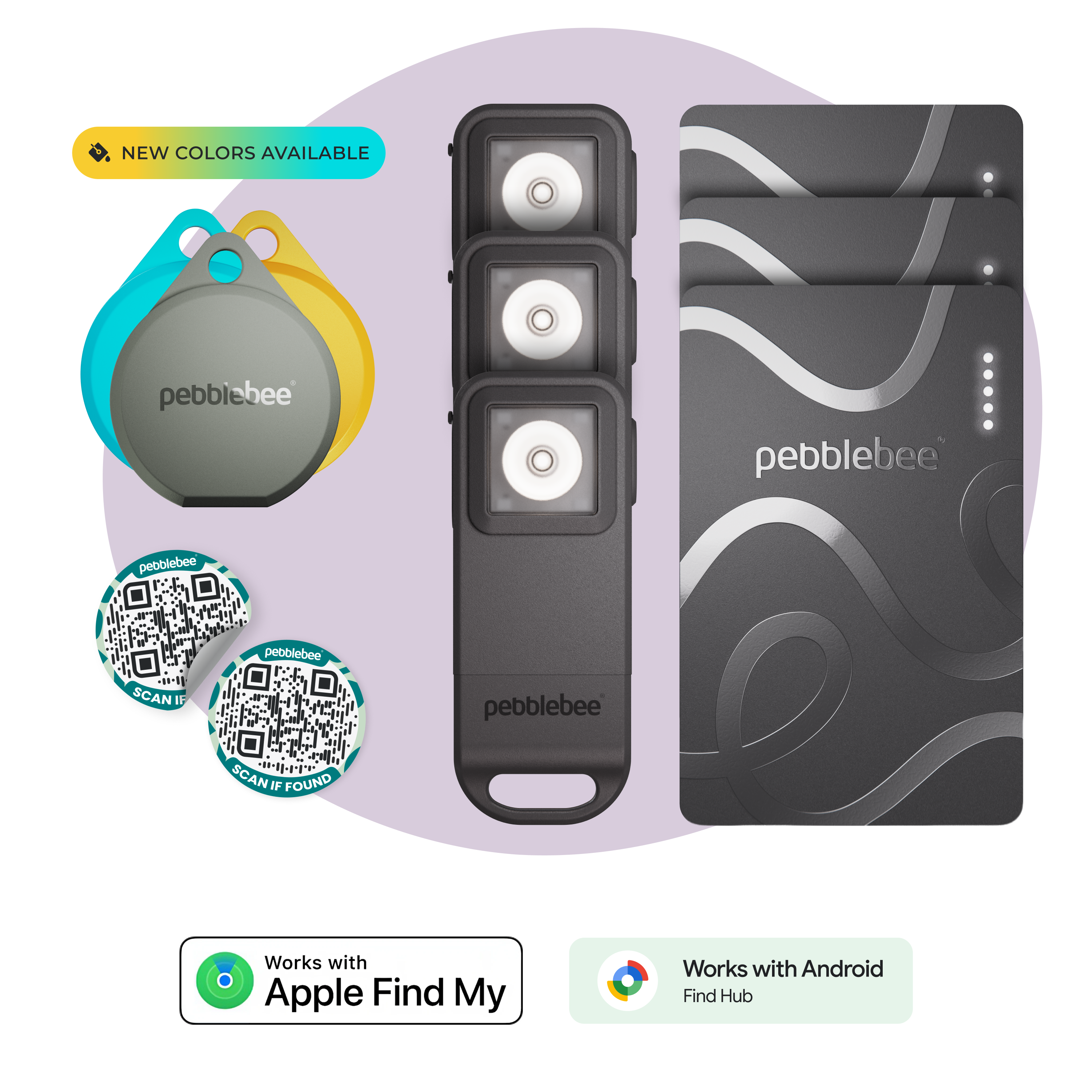 Extended Family Safety Pack - Pebblebee